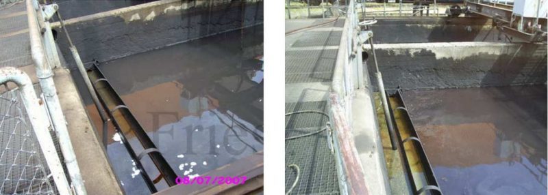 Ölskimmer Stahlindustrie